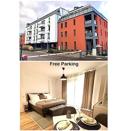 Apartment Local-lux F3 - Private Parking & Balcony *